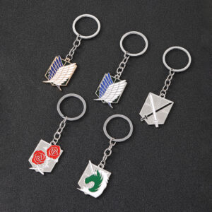 Porte Clé Metallique Attack on Titan